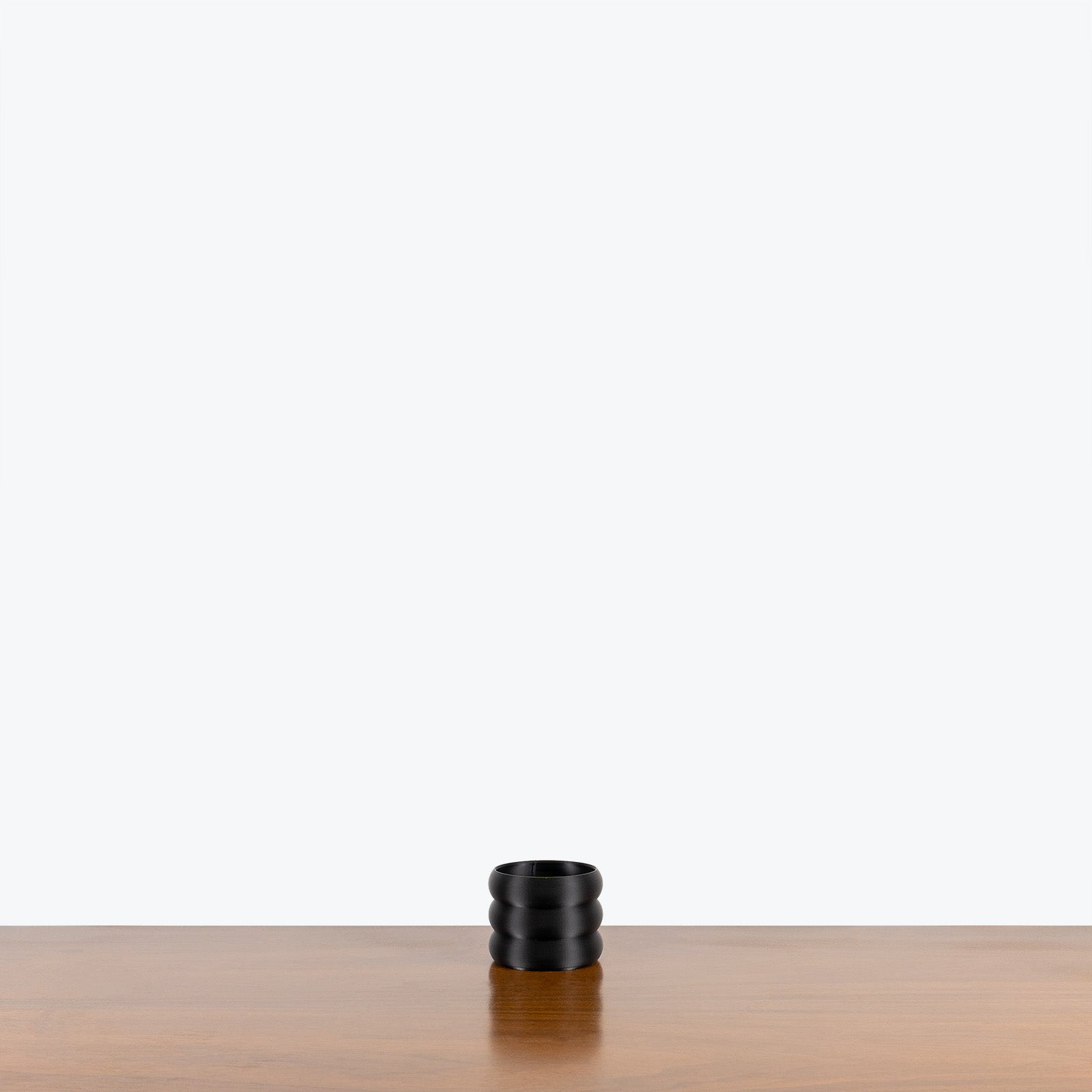 Black Donut Planter - 3D Printed Planter - Toronto's Online Plant Store - Delivering Across Canada - JOMO Studio #color_black
