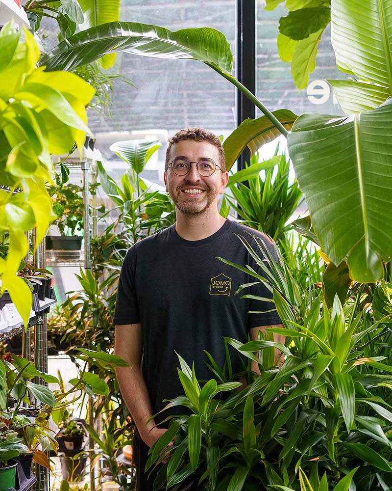 Graham | Our Team - DIY Workshops and House Plants Delivery Toronto - JOMO Studio