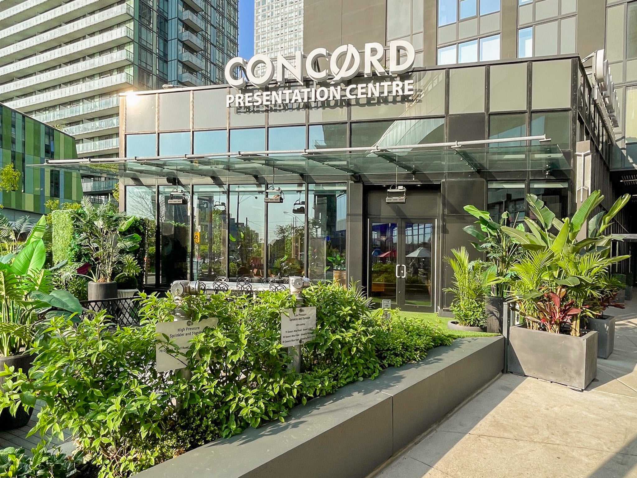 Outdoor Garden & Planter | Toronto Office Plants | Design Consultation Installation | JOMO Studio