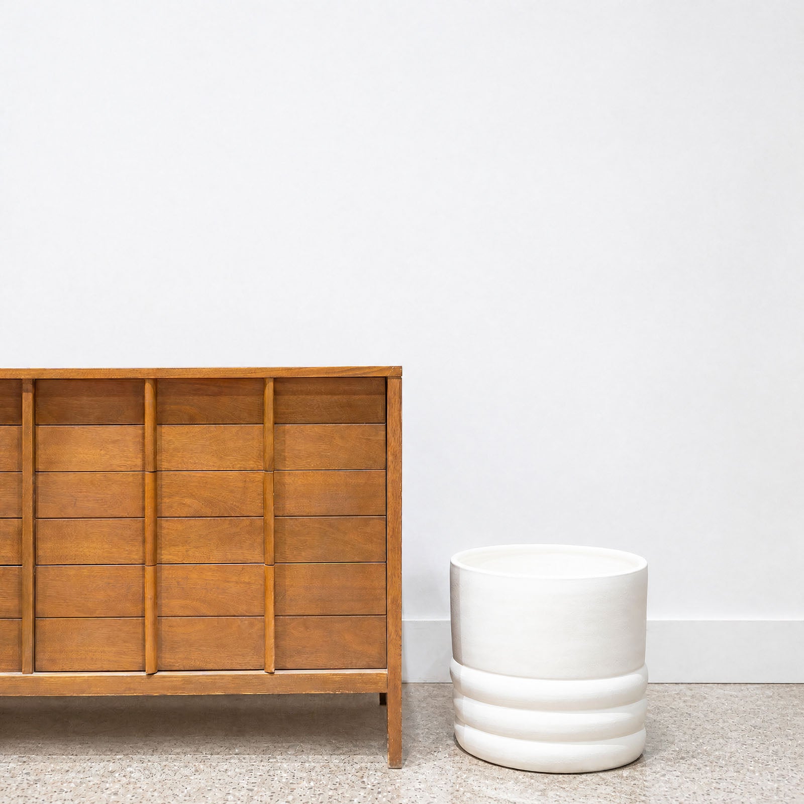 Layered Concrete Planter - House Plants Delivery Toronto - JOMO Studio