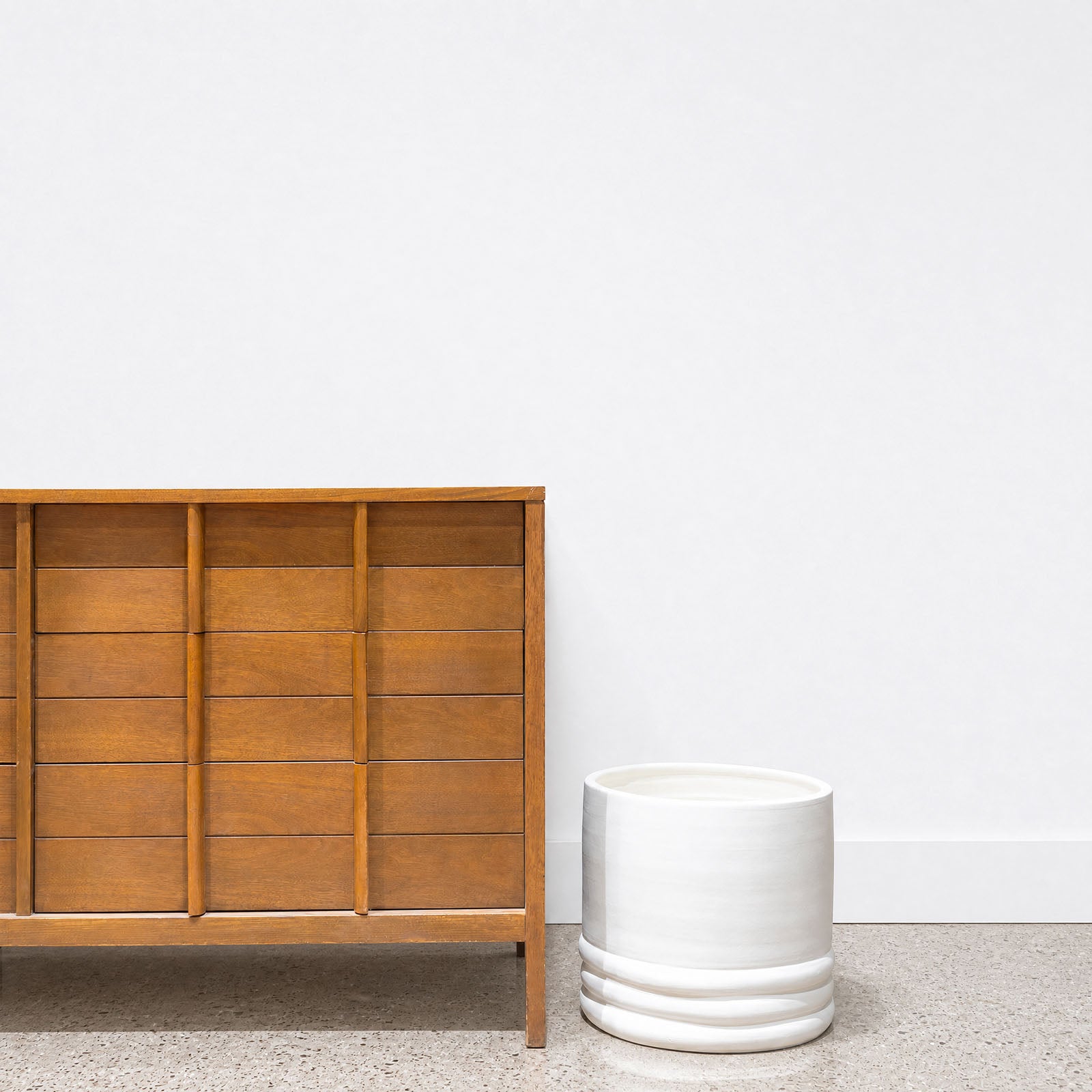 Layered Concrete Planter - House Plants Delivery Toronto - JOMO Studio