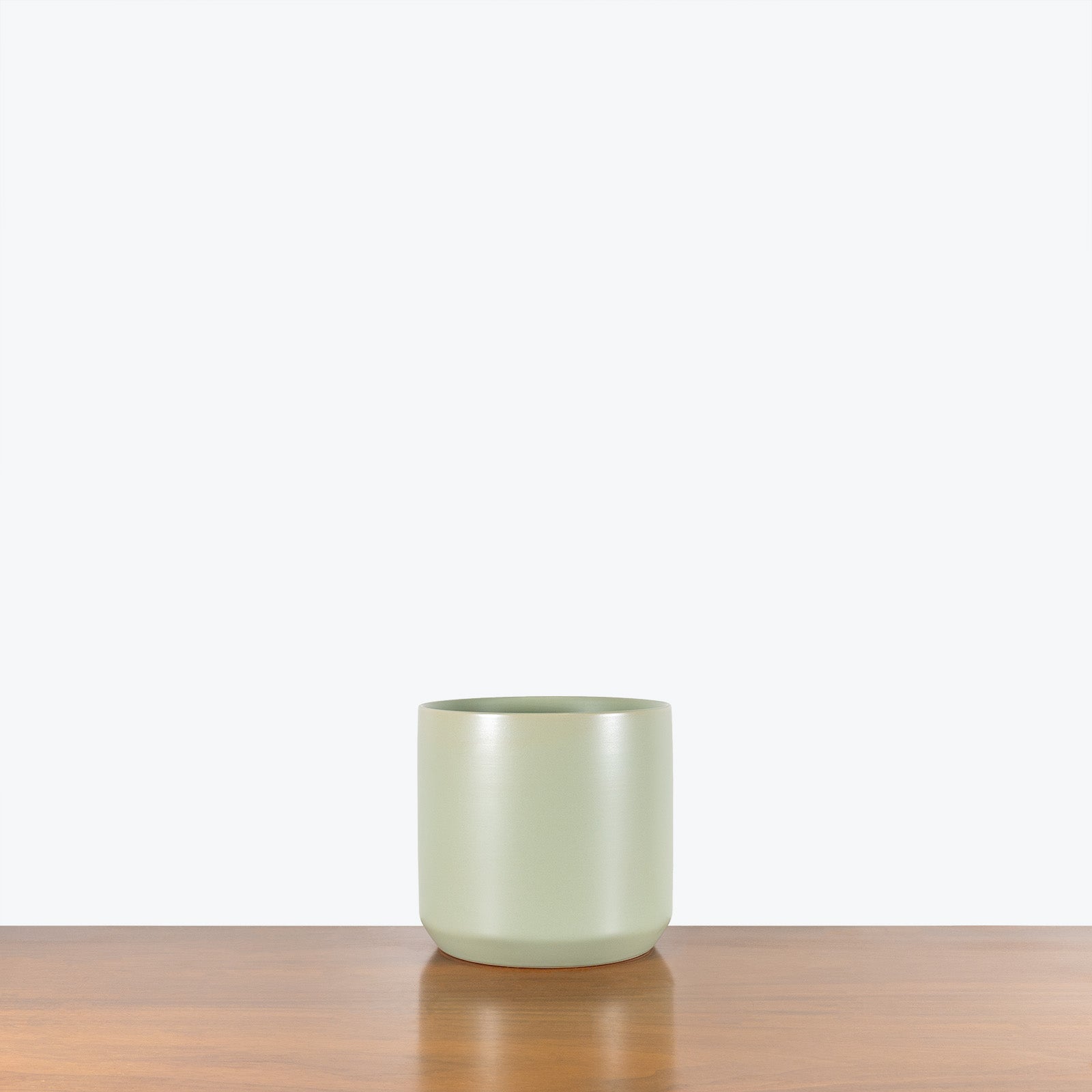 Modern Green Ceramic Planter - House Plants Delivery Toronto - JOMO Studio