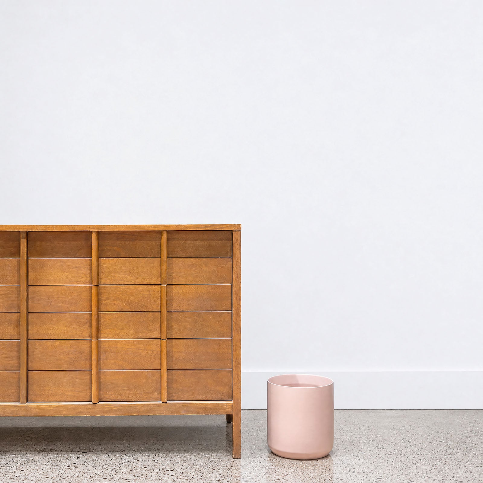 Modern Pink Ceramic Planter - House Plants Delivery Toronto - JOMO Studio