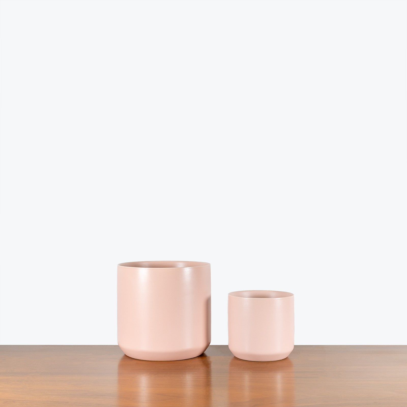 Modern Pink Ceramic Planter - House Plants Delivery Toronto - JOMO Studio