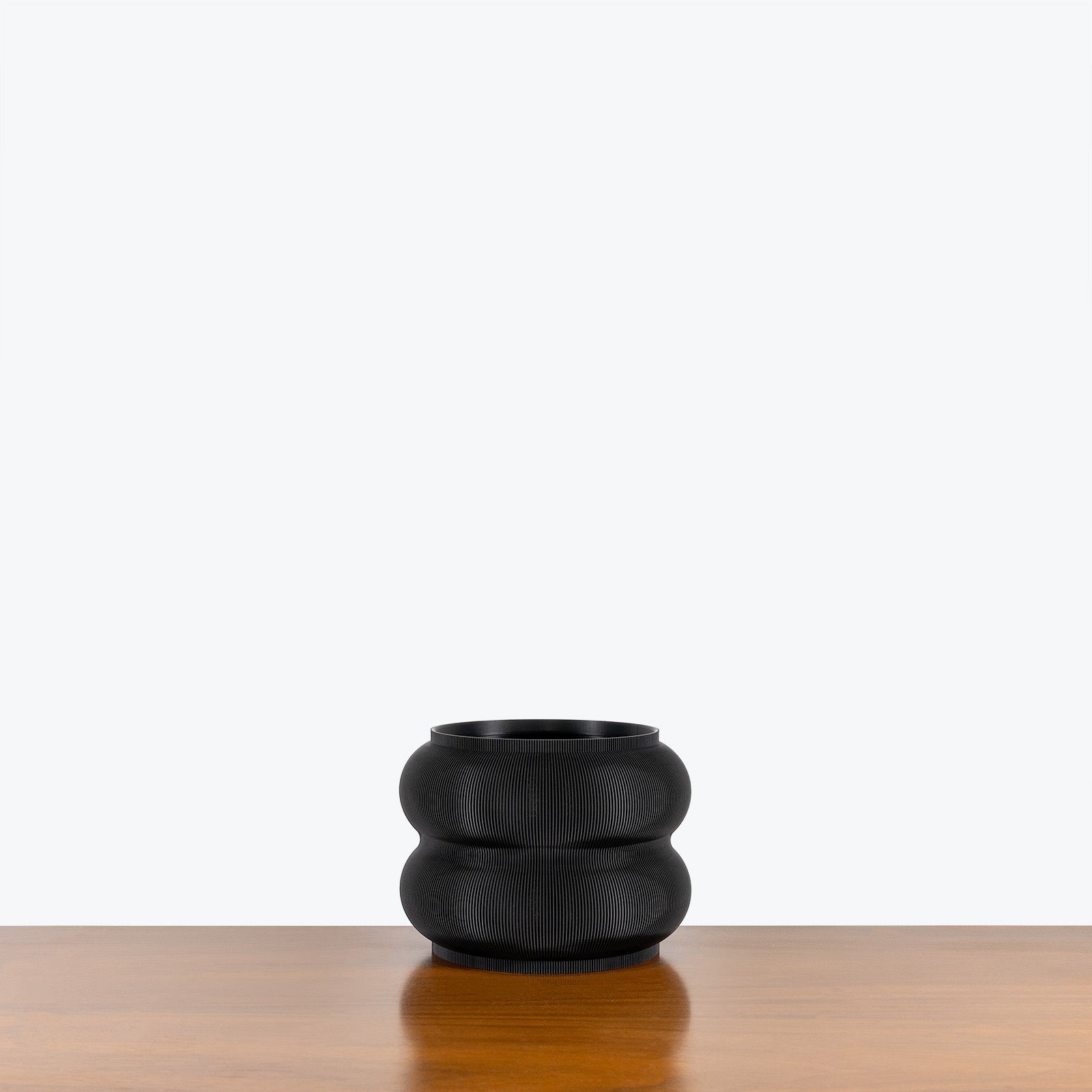 Peanut Planter - 3D Printed Planter - House Plants Delivery Toronto - JOMO Studio #color_black