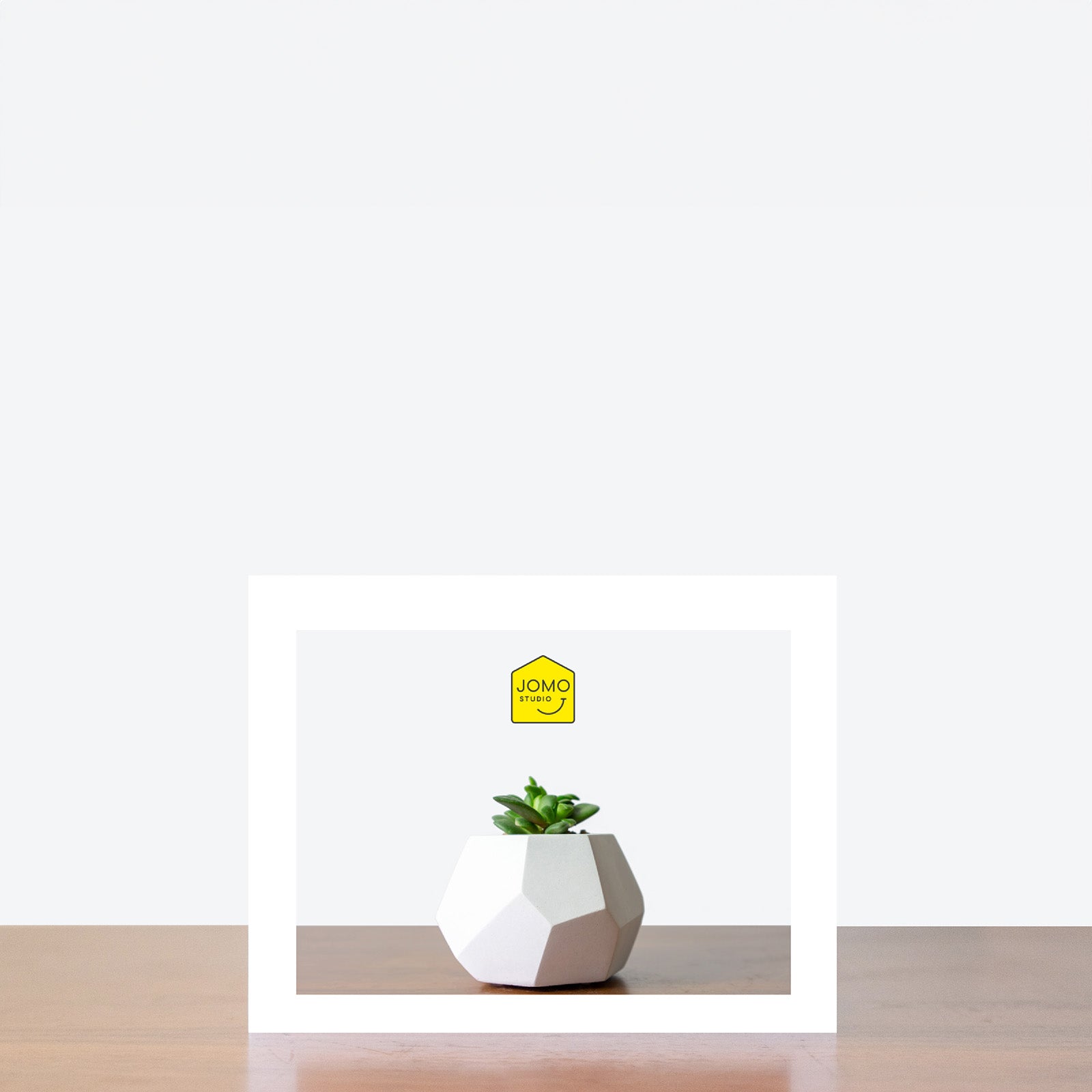 Concrete Planter Workshop Print at Home Gift Card - JOMO Studio