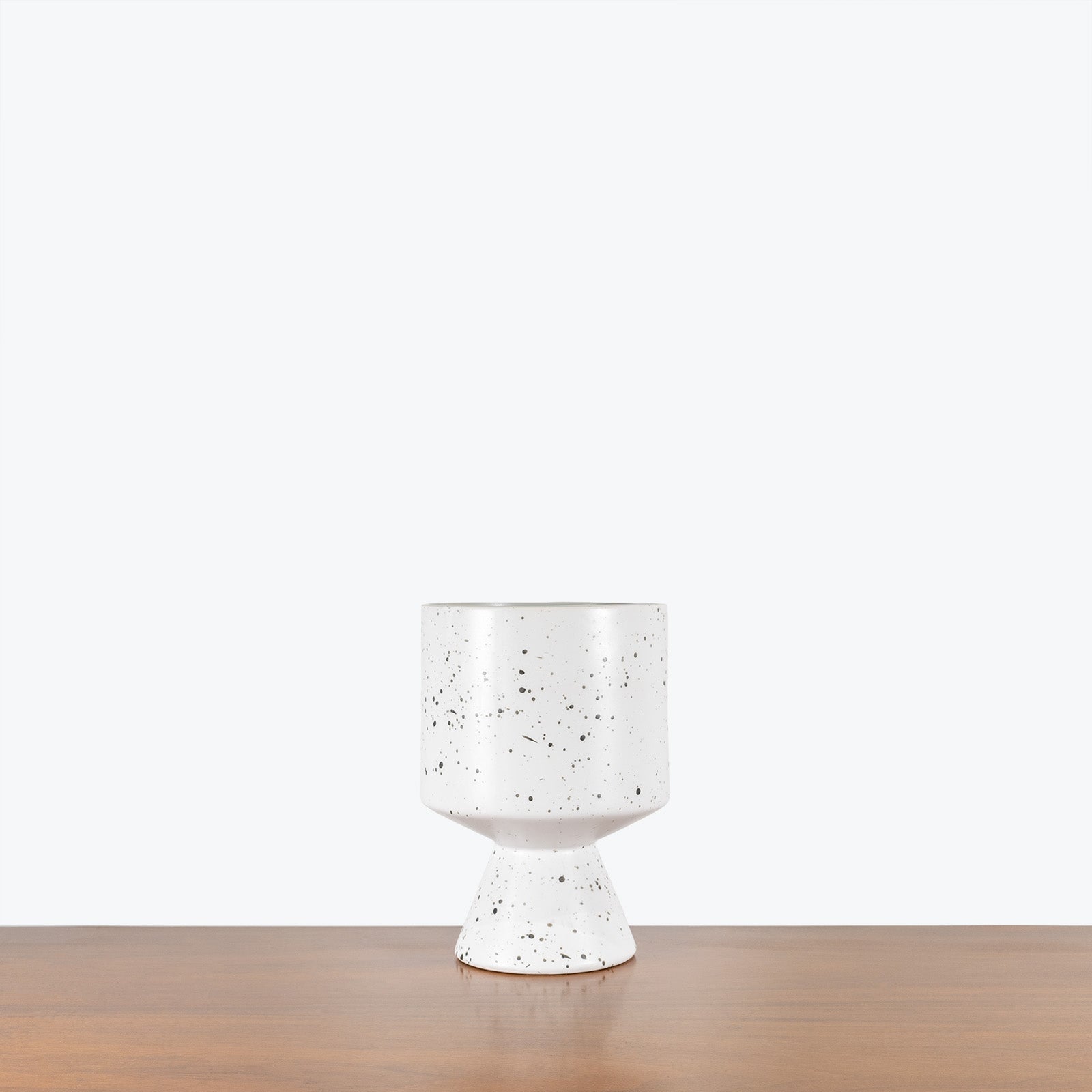 White Pedestal Planter - House Plants Delivery Toronto - JOMO Studio