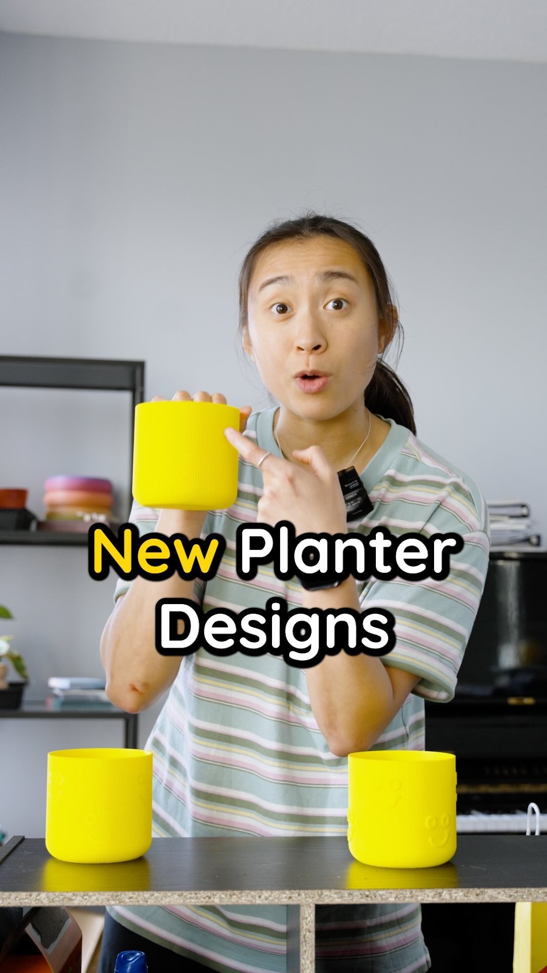 🫣👀New JOMO 3D Planters??? 🙂🤗
We’re playing around with some different designs (with a smile), but which one do you like the most? 🤔
•
•
•
#planteriordesign #plantshop #3dprinting #plantsmakepeoplehappy