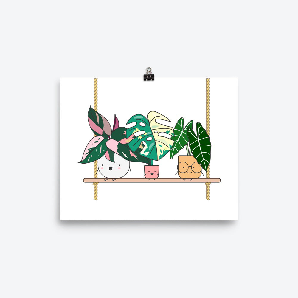 Art Print - Home by Faith - House Plants Delivery Toronto - JOMO Studio