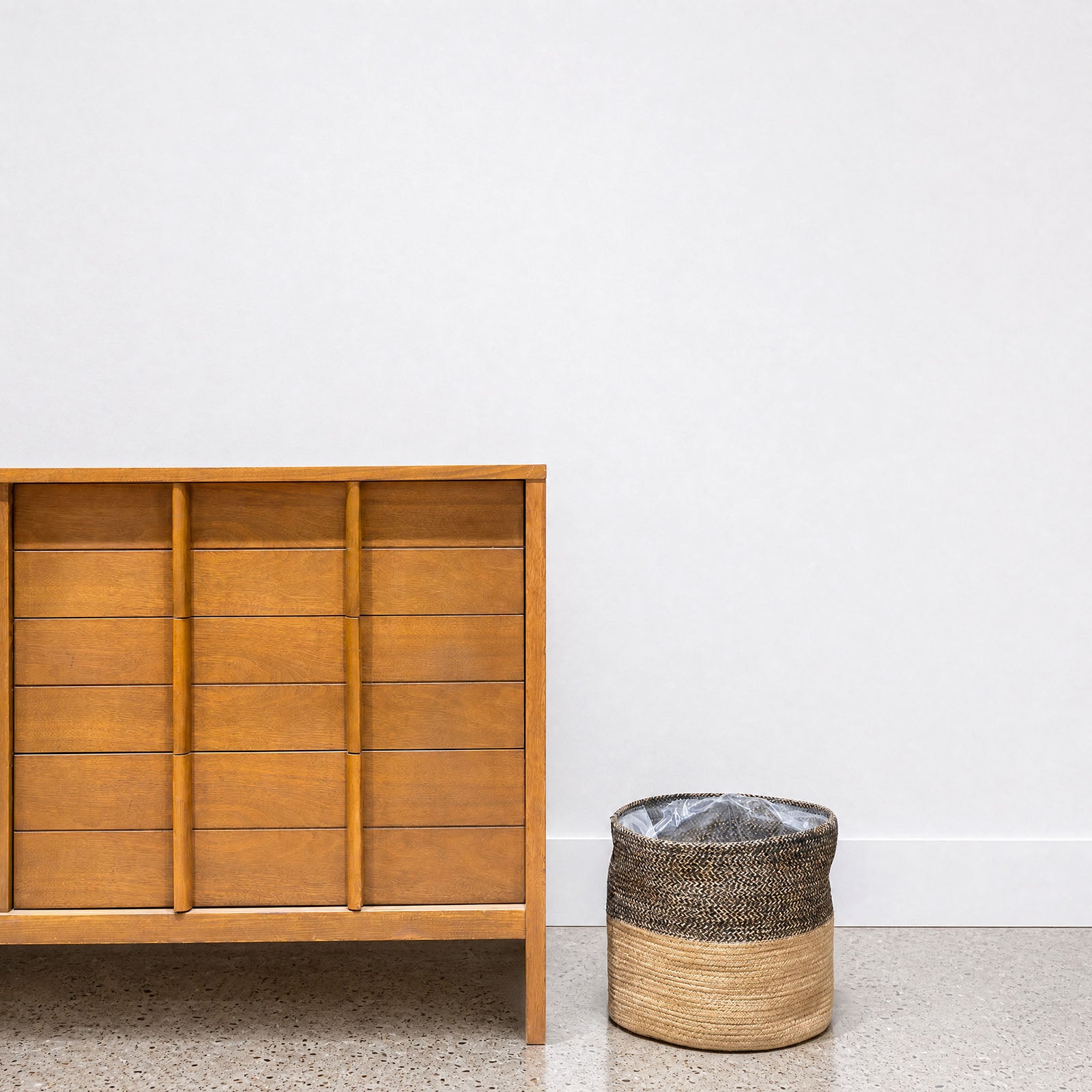 Black Basket Planter - House Plants Delivery Toronto - JOMO Studio