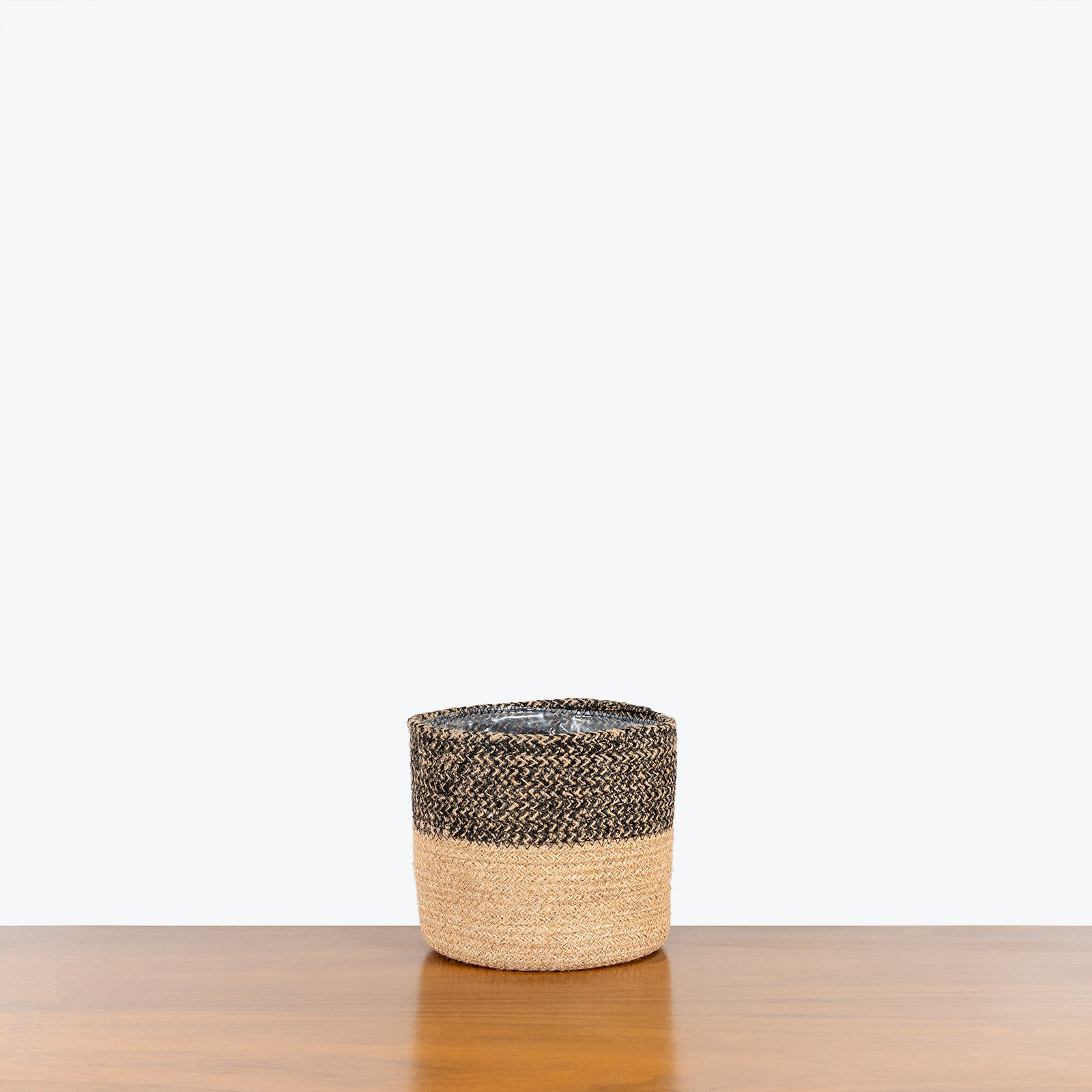 Black Basket Planter - House Plants Delivery Toronto - JOMO Studio