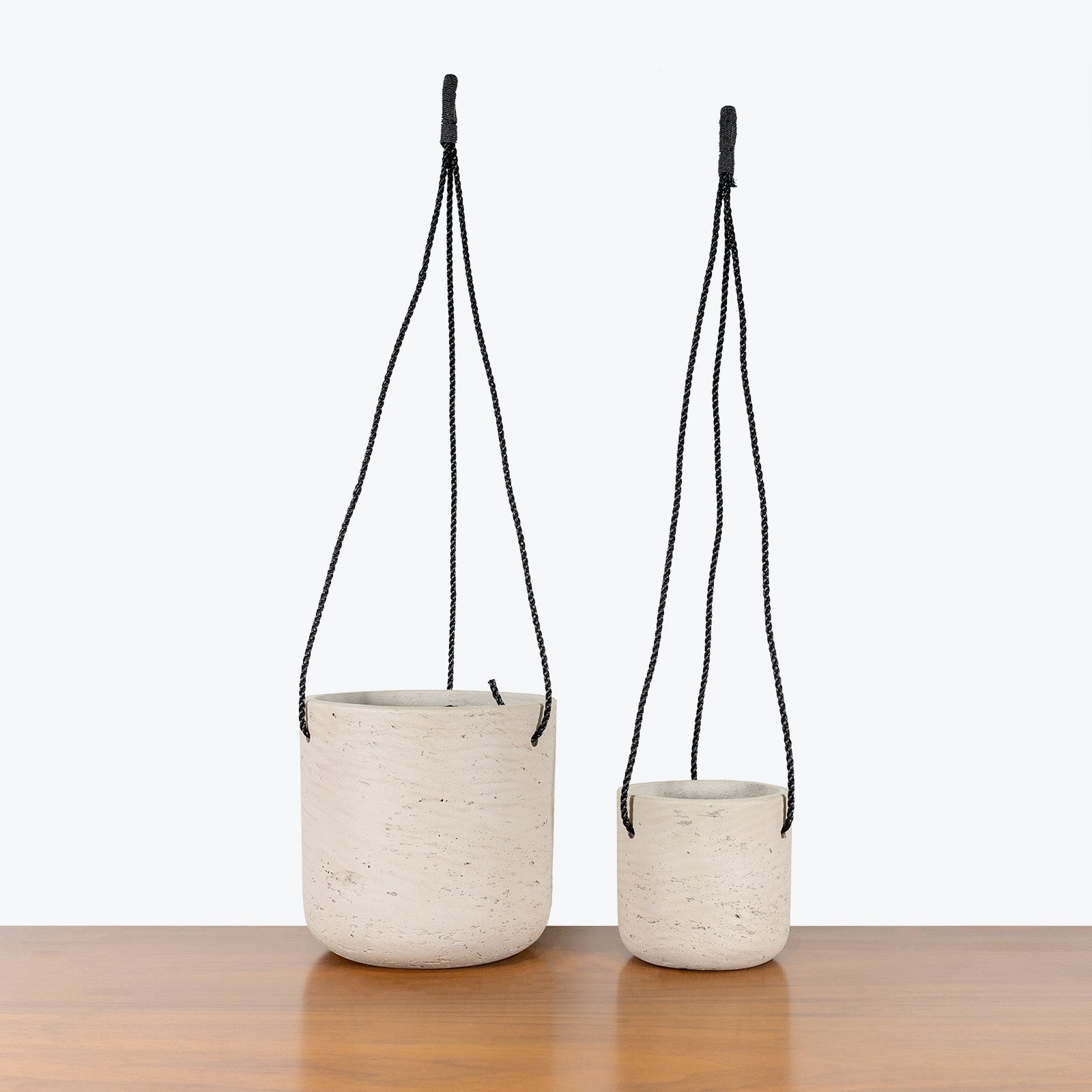 hanging concrete planter Concrete Hanging Planter - House Plants Delivery Toronto