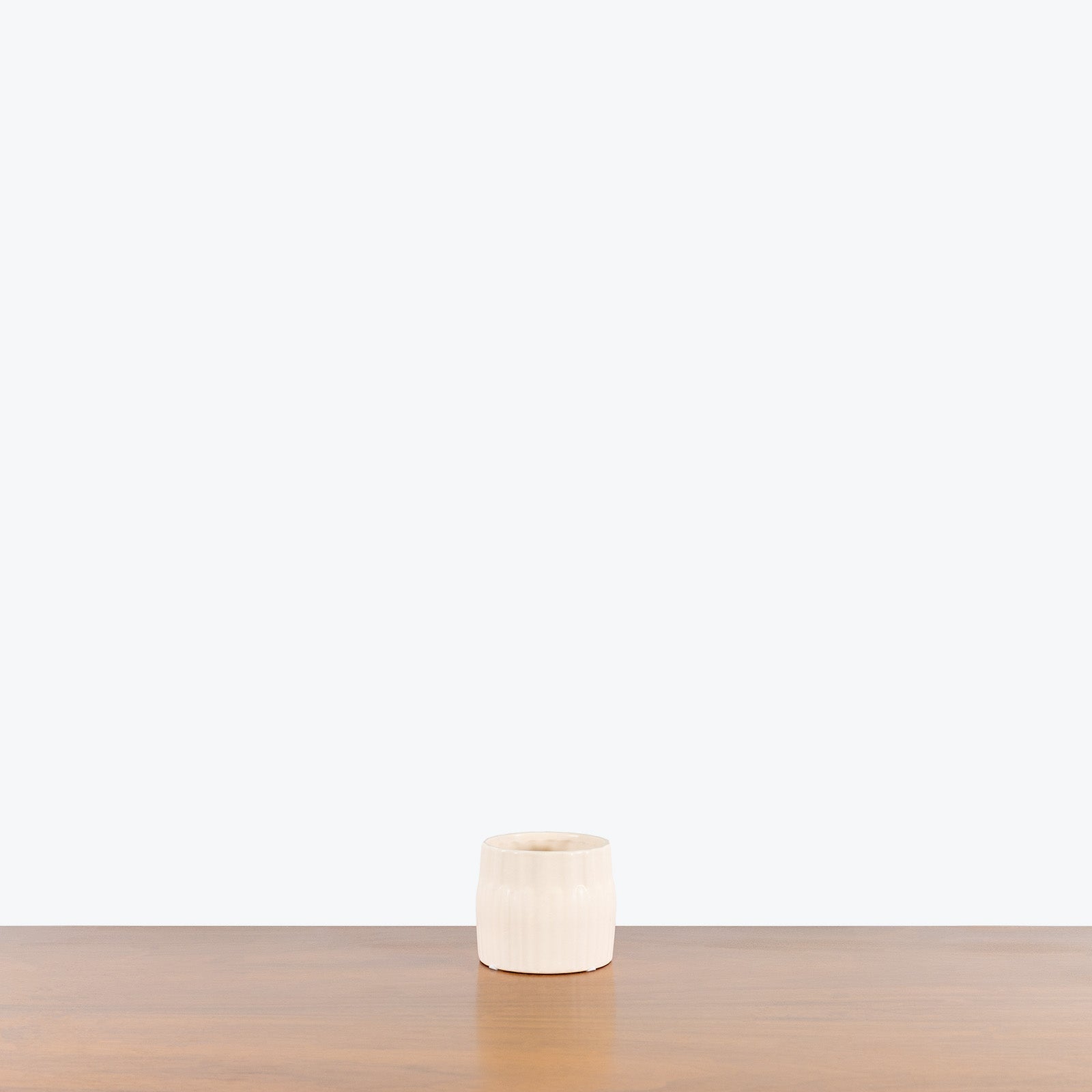 Cream Ceramic Planter - House Plants Delivery Toronto - JOMO Studio