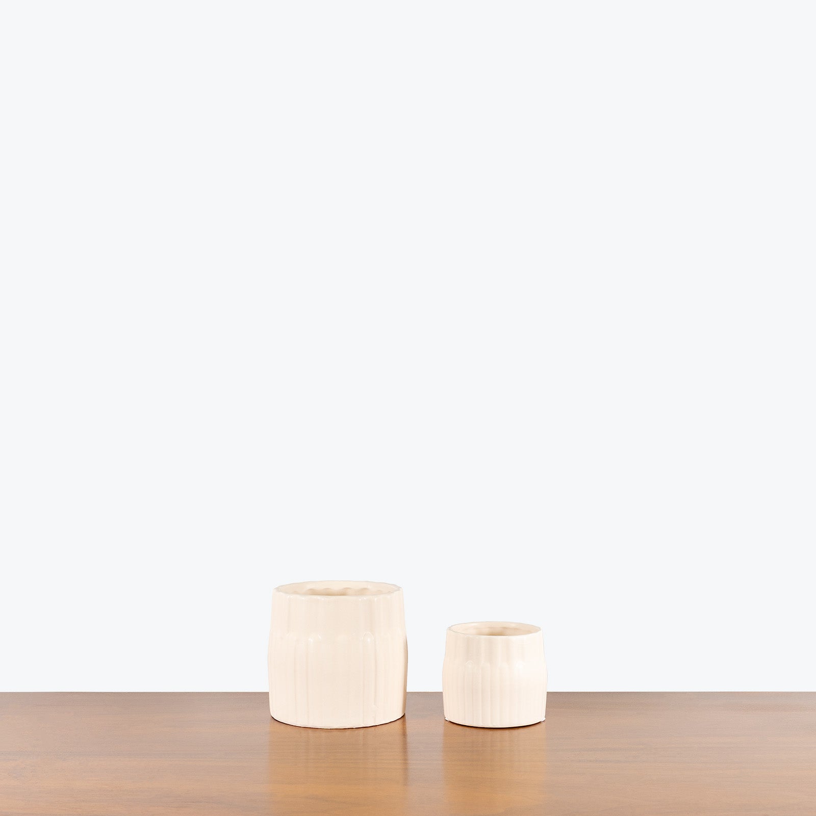 Cream Ceramic Planter - House Plants Delivery Toronto - JOMO Studio