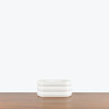 Donut Crawling Planter — White / Small - Outer Pot