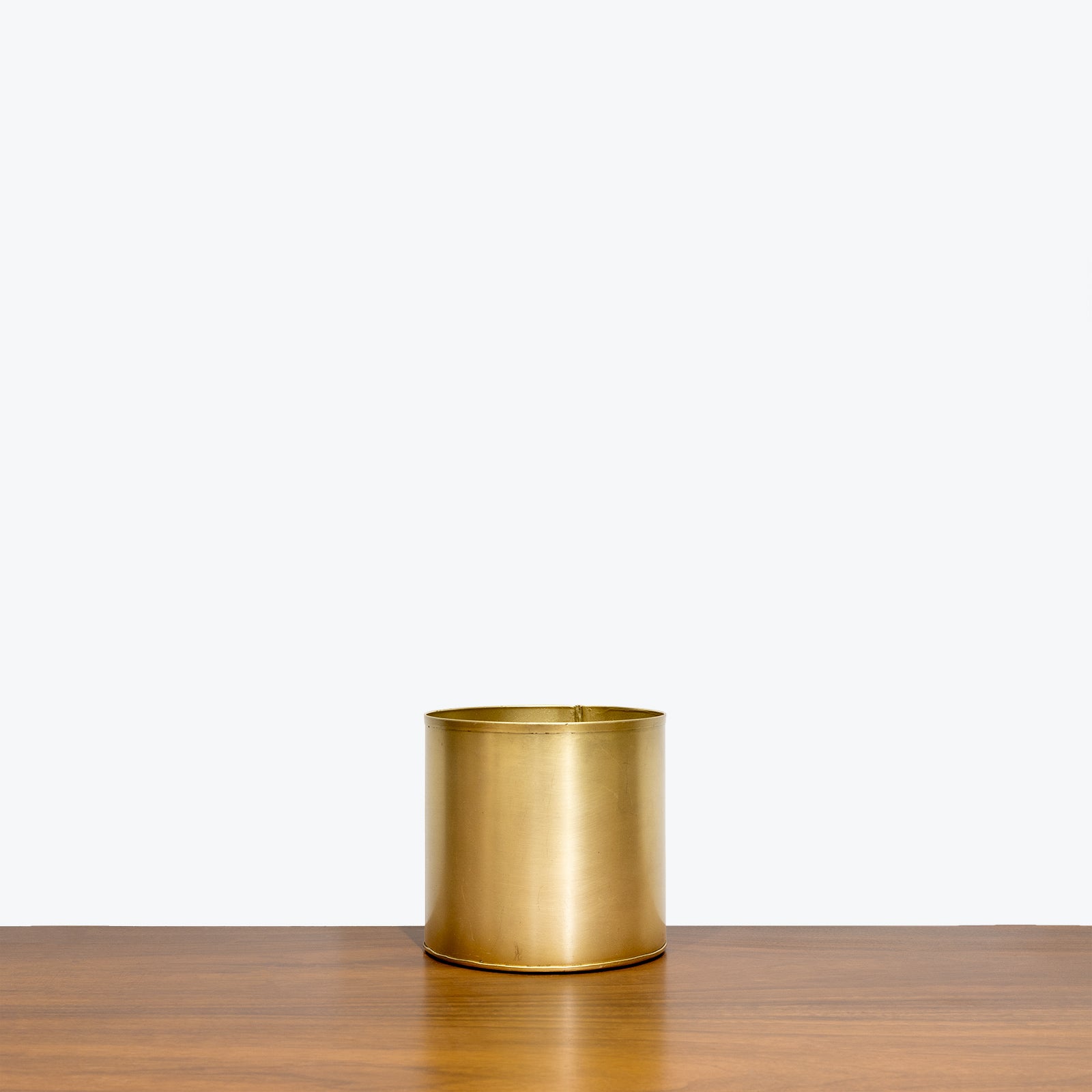 Golden Metal Planter - House Plants Delivery Toronto - JOMO Studio