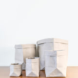 Washable Paper Planter Bag — Cloud Grey / S - Fit 4"-5" Pot