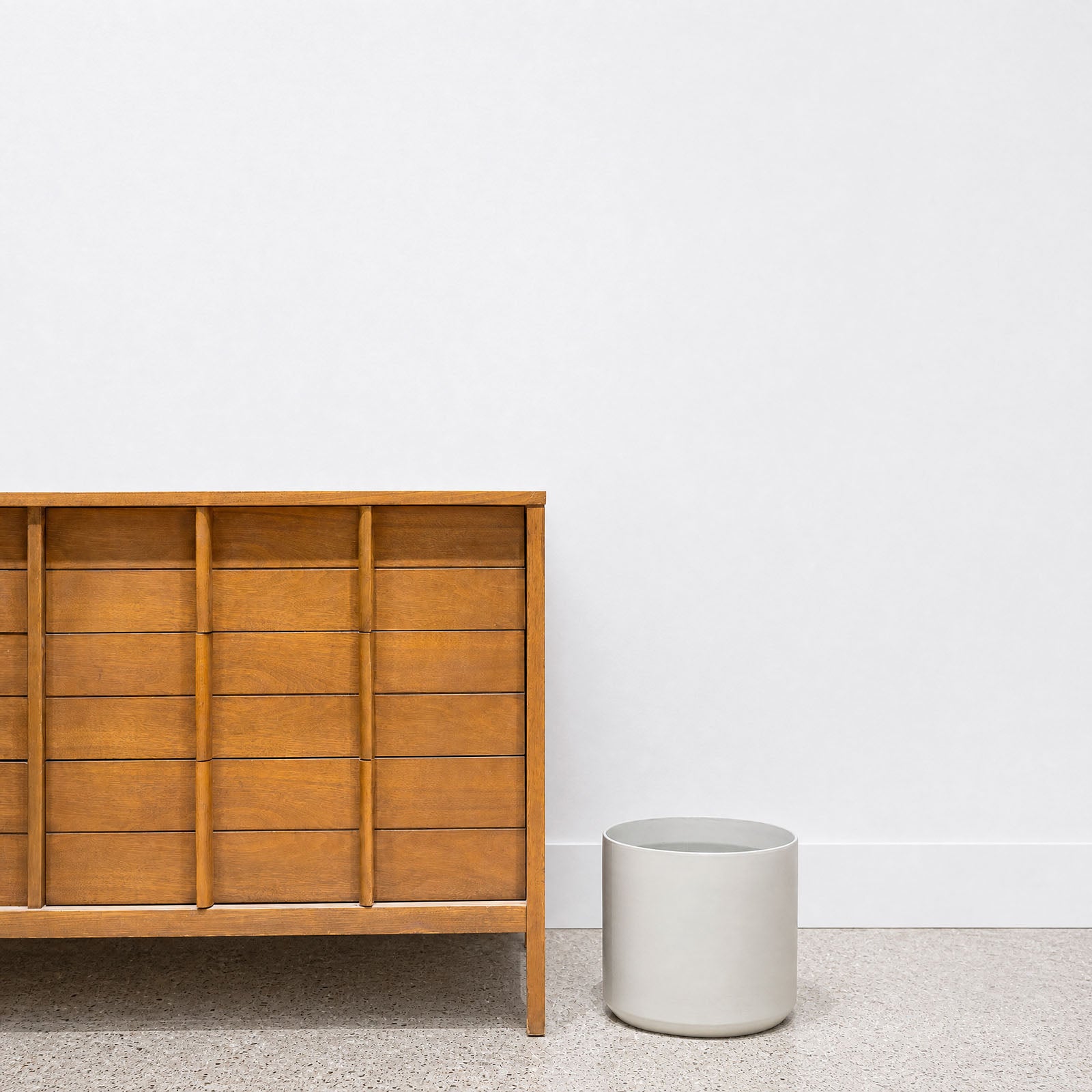 Grey Ceramic Planter - House Plants Delivery Toronto - JOMO Studio