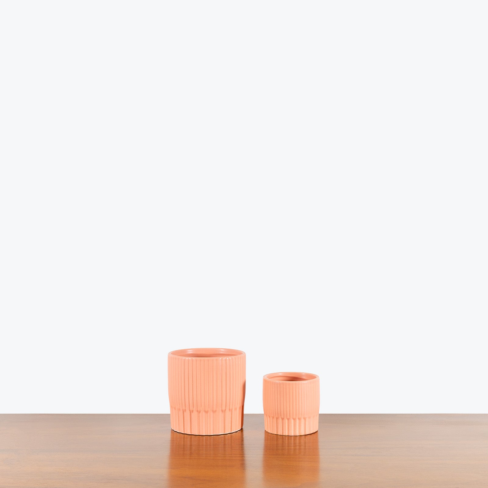 Peach Ceramic Planter - House Plants Delivery Toronto - JOMO Studio