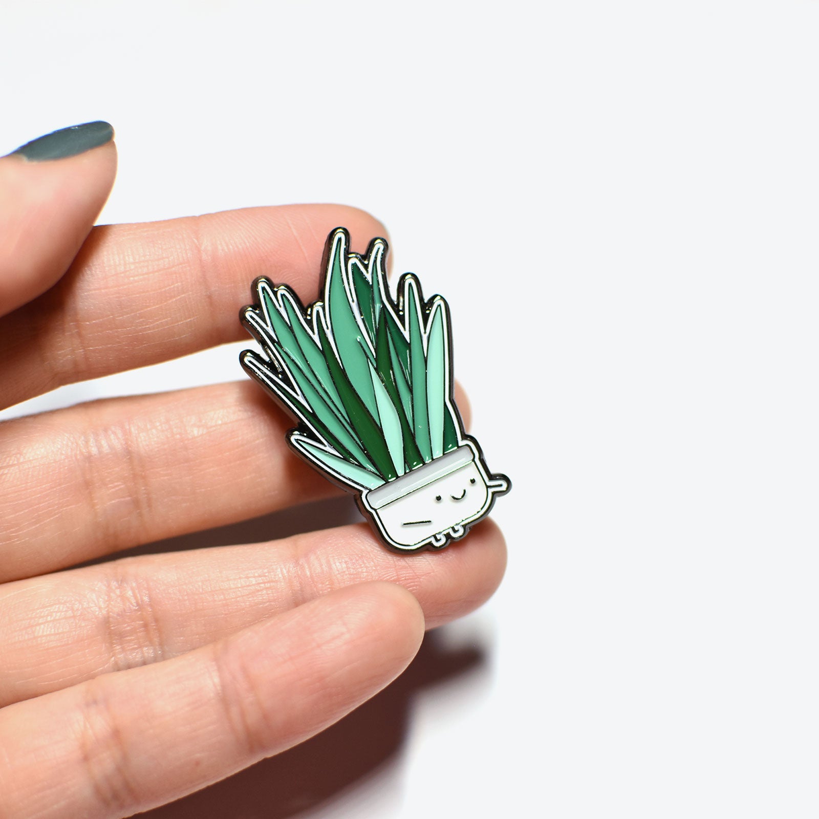 Sansevieria Soft Enamel Pin - Home by Faith - House Plants Delivery Toronto - JOMO Studio