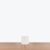 Striated Ceramic Planter — Small - Fit 4" Pot
