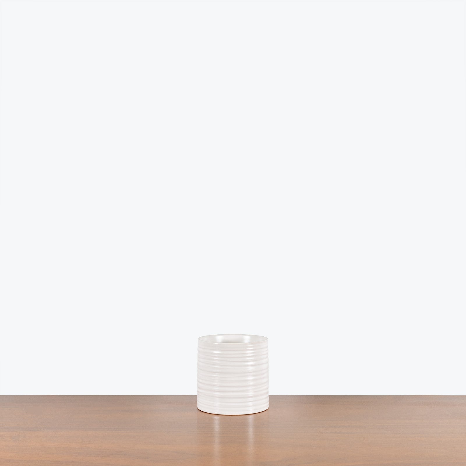 Striated Ceramic Planter - House Plants Delivery Toronto - JOMO Studio