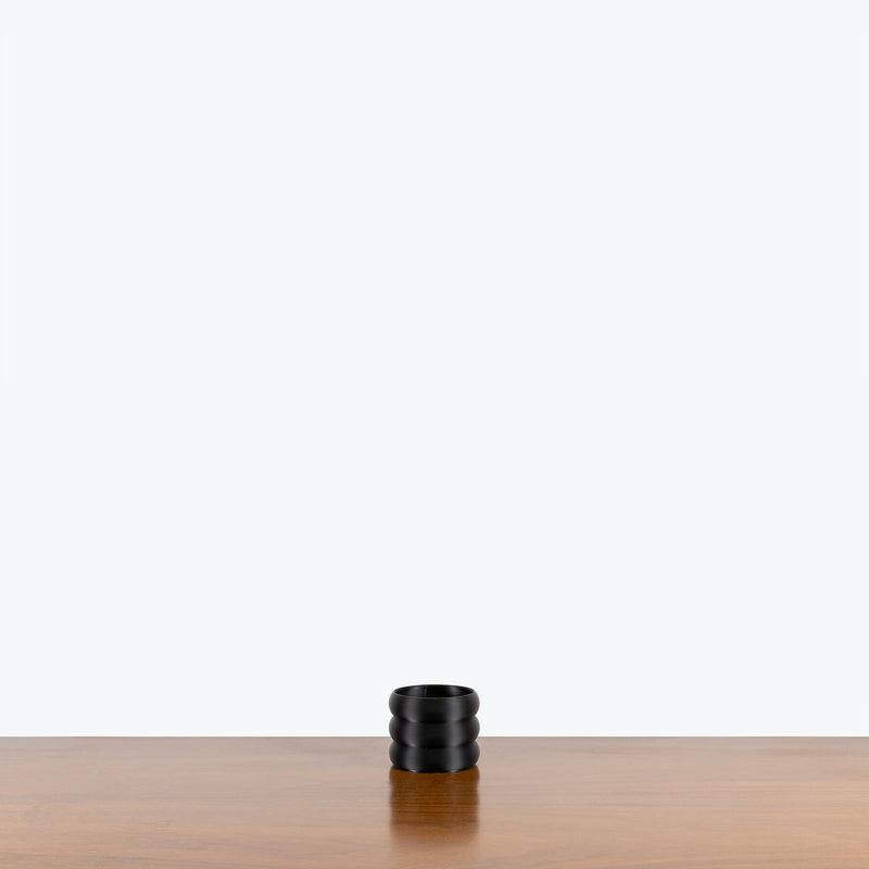Black Donut Planter - 3D Printed Planter - Toronto's Online Plant Store - Delivering Across Canada - JOMO Studio