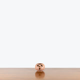 Grinning Pumpkin Planter — Subtle Smirk