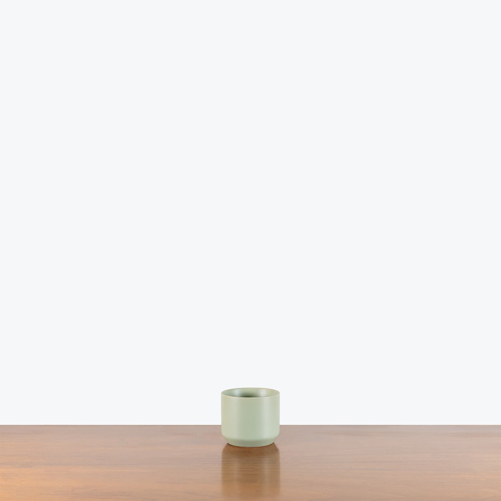 Modern Green Ceramic Planter - House Plants Delivery Toronto - JOMO Studio