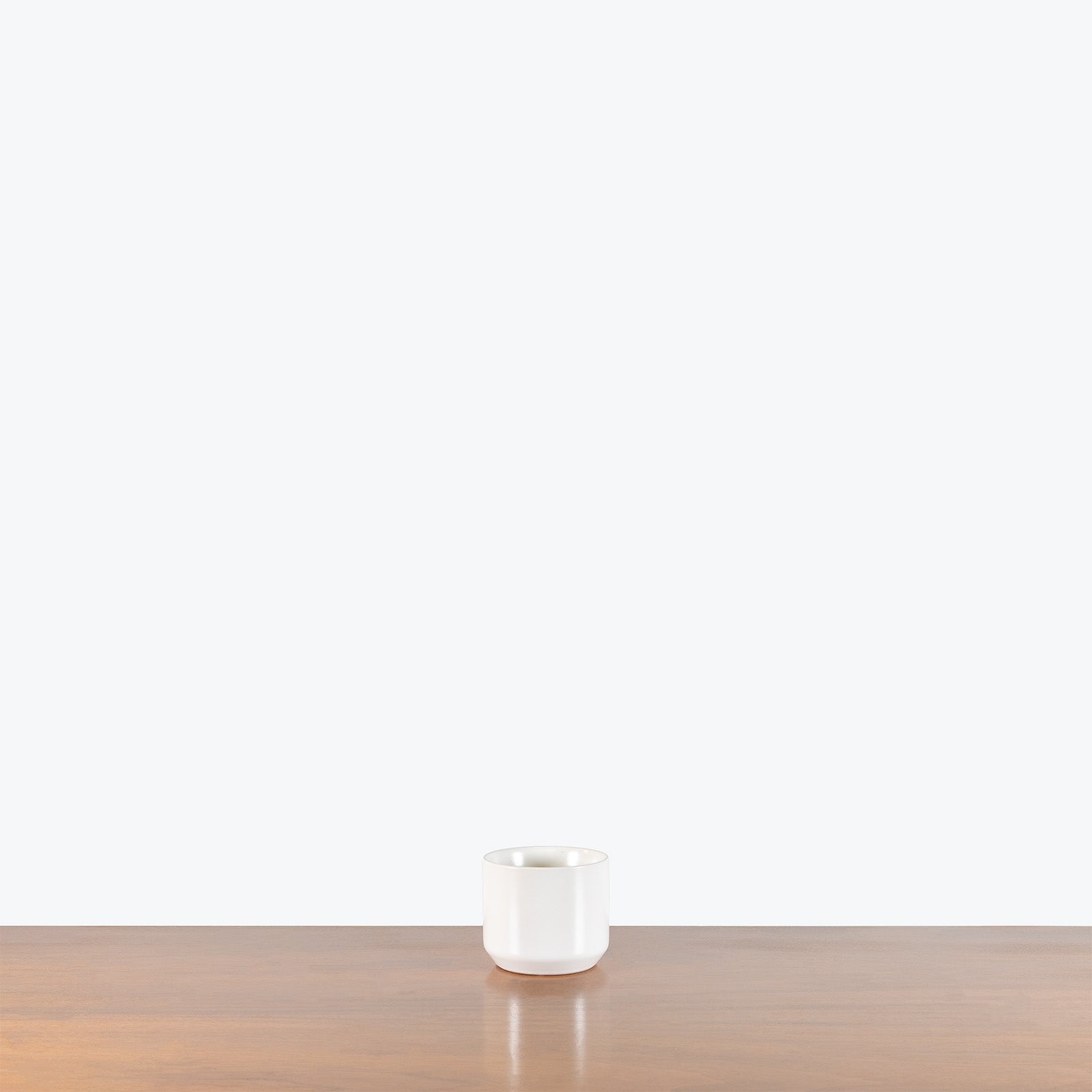 Modern White Ceramic Planter - House Plants Delivery Toronto - JOMO Studio