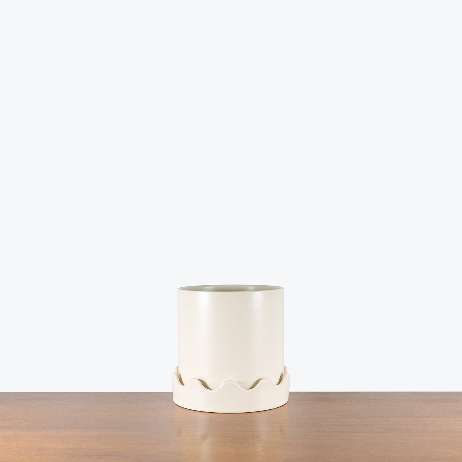 Waveform Ceramic Planter - House Plants Delivery Toronto - JOMO Studio