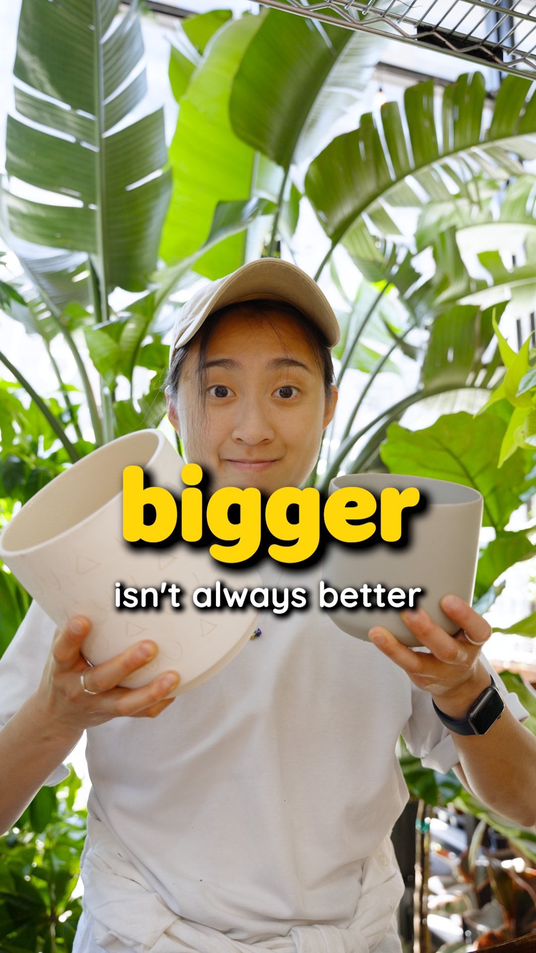 Bigger pot isn't always better | JOMO Studio | Buy Plants Online | Tropical Houseplant Delivery & Plant Care