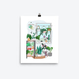 Art Print - Home by Faith - House Plants Delivery Toronto - JOMO Studio