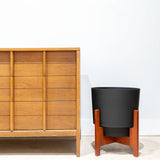 Black Planter with Stand - House Plants Delivery Toronto - JOMO Studio