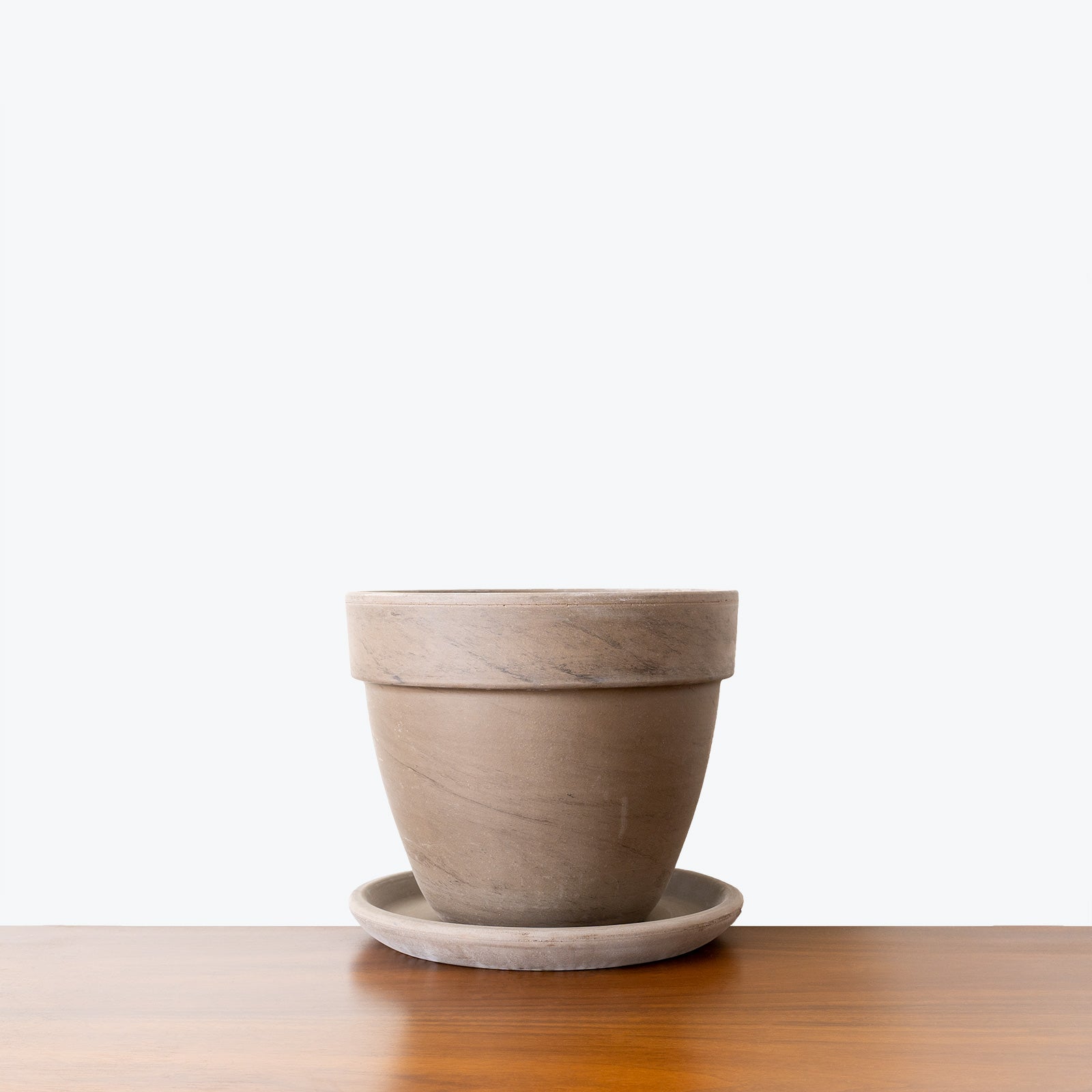 Brown Clay Planter - House Plants Delivery Toronto - JOMO Studio