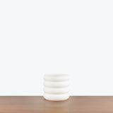 White Donut Planter - 3D Printed Planter - Toronto's Online Plant Store - Delivering Across Canada - JOMO Studio