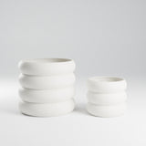 White Donut Planter - 3D Printed Planter - Toronto's Online Plant Store - Delivering Across Canada - JOMO Studio