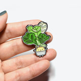 Soft Enamel Pin — Fiddle Leaf Fig
