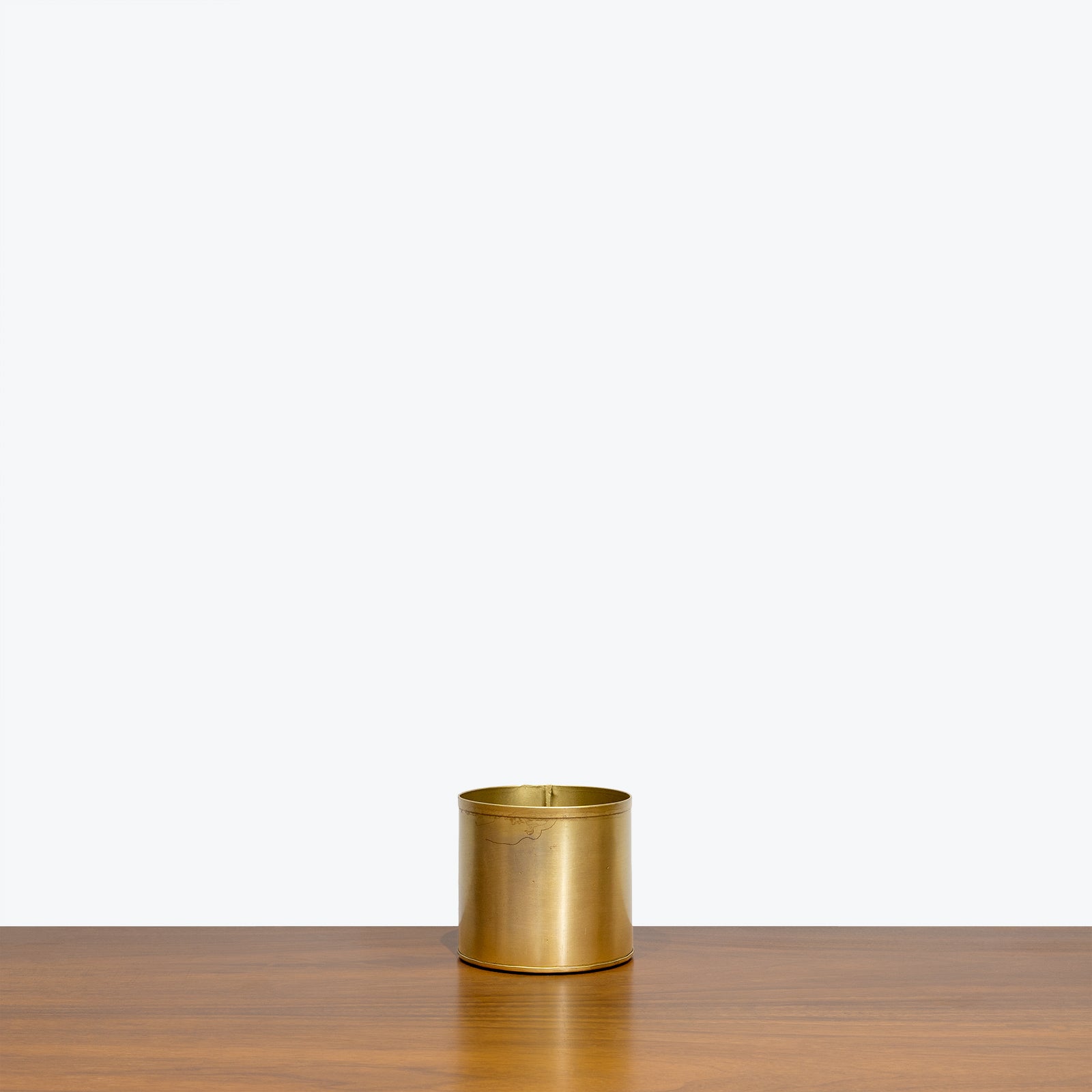 Golden Metal Planter - House Plants Delivery Toronto - JOMO Studio