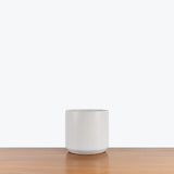Modern Grey Ceramic Planter — Medium - Fit 6" Pot