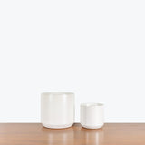 Modern White Ceramic Planter