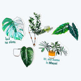 Plant Parent Sticker - LeeJackieeeDraw - House Plants Delivery Toronto - JOMO Studio