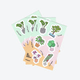 Vinyl Sticker Sheet - Home by Faith - House Plants Delivery Toronto - JOMO Studio