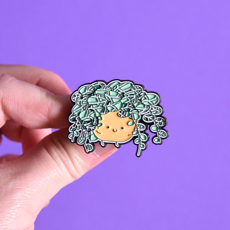 String of Turtles Soft Enamel Pin - Home by Faith - House Plants Delivery Toronto - JOMO Studio
